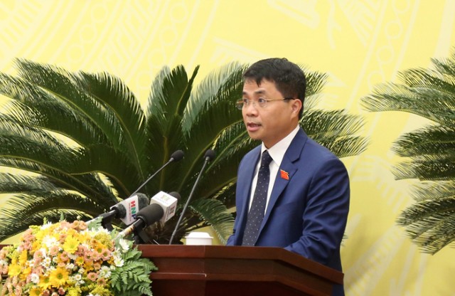 Thông qua Nghị quyết về việc thành lập Văn phòng Đoàn ĐBQH và HĐND TP Hà Nội